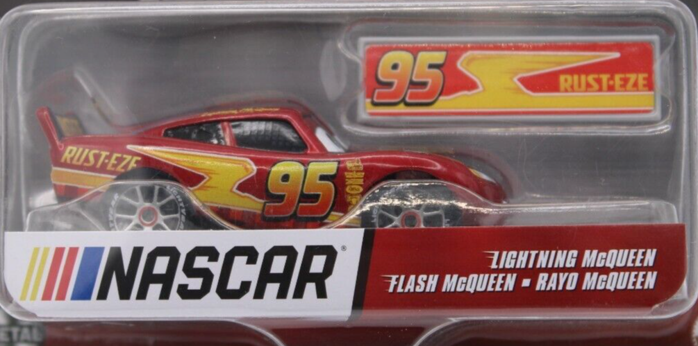 2024 Mattel Disney Pixar Cars Nascar Lightning Mcqueen #95 Rusteze Car