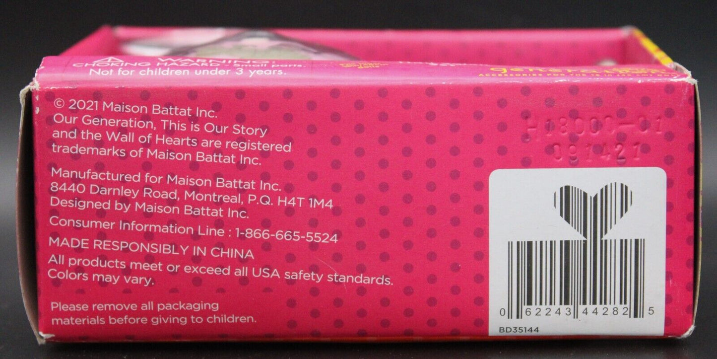 Our Generation Nail Salon Mini Nail Dryer & Backpack For Most 18 Inch Dolls