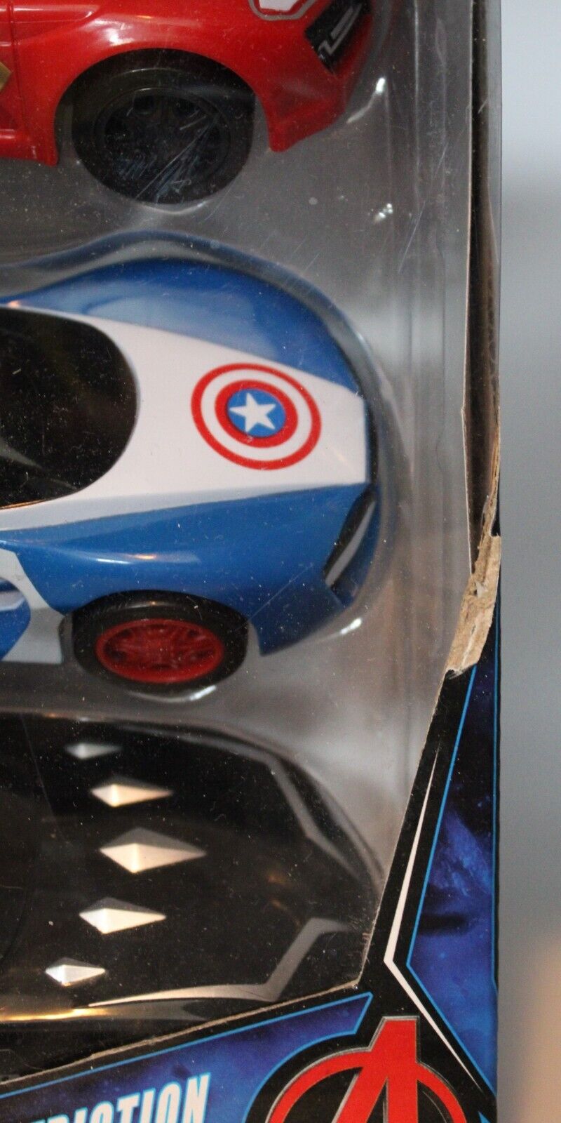 Avengers Black Panther Captain America Iron Man Marvel Friction Cars