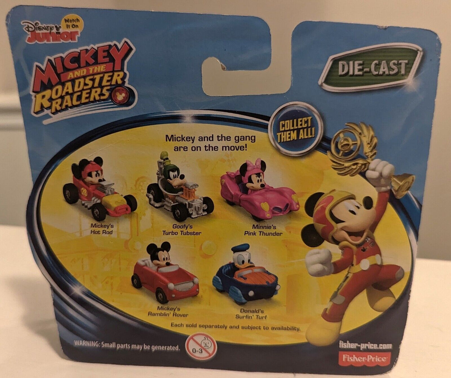 Mickey & The Roadster Racers Minnie's Pink Thunder Mickey's Rambling Rover Cars
