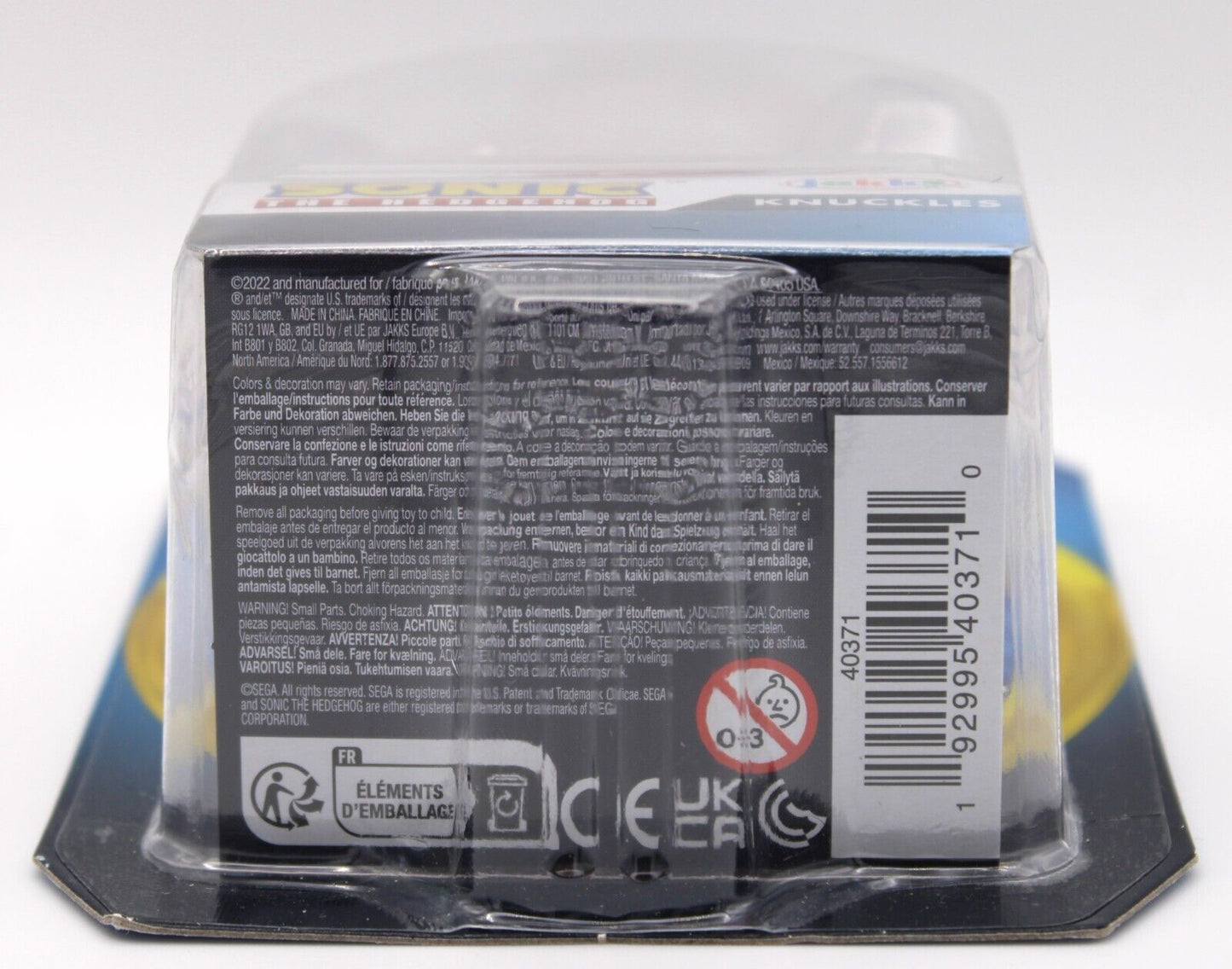 Jakks Pacific 2022 Sonic The Hedgehog Modern Knuckles 2.5 Inch Action Figure