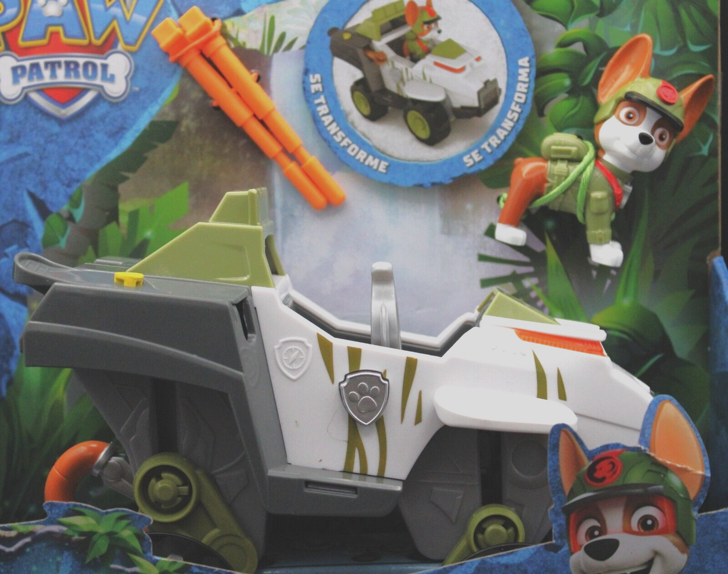 Nickelodeon PAW Patrol Jungle Pups Tracker's Monkey Vehicle - Spin Master