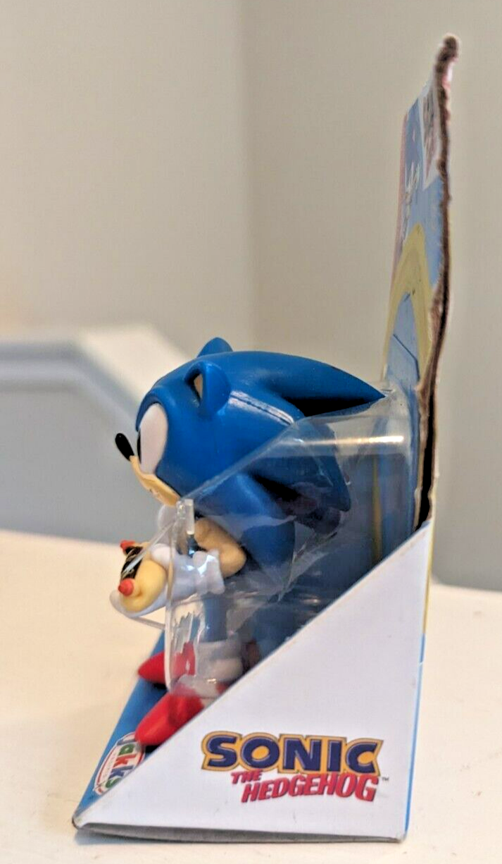 Classic Sonic The Hedgehog Chili Dog 2.5 inch Figure (Checklane Packaging) New