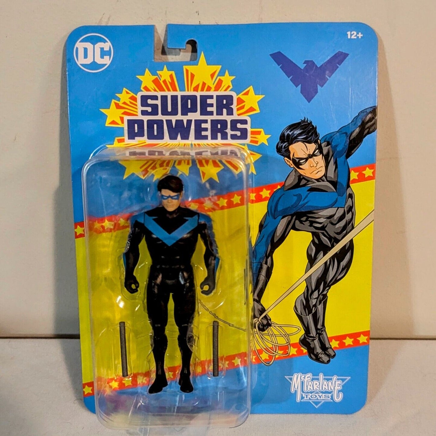 McFarlane Toys DC Comics - Super Powers 5 Inch Figure - NightWing Card Crease