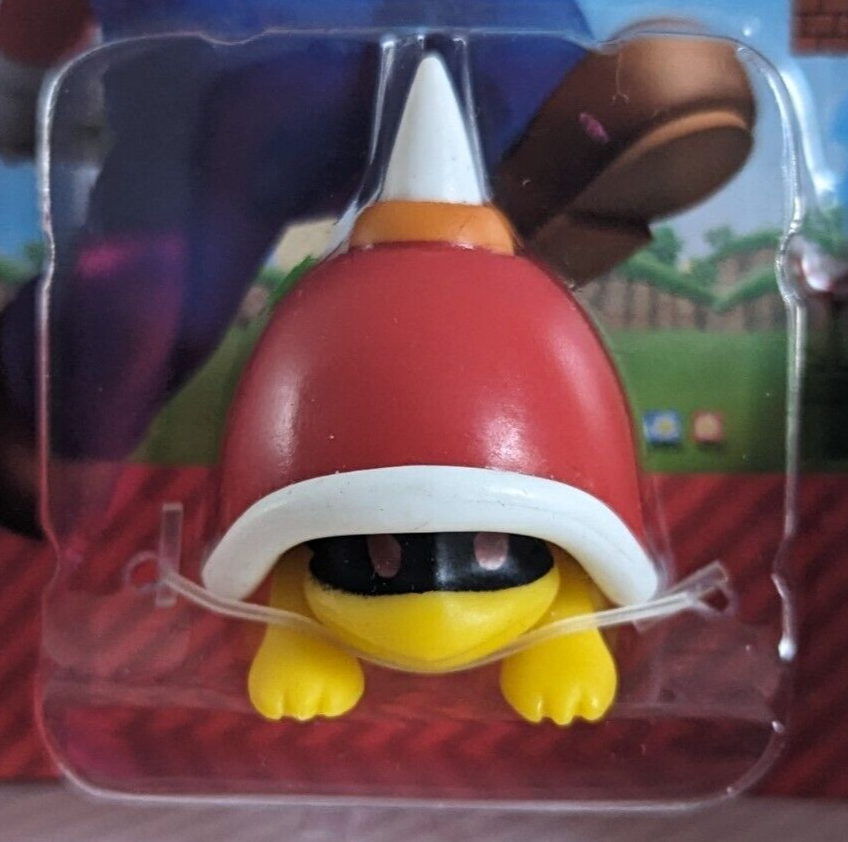 Super Mario 2.5 Inch Series Spike Top Figure Brand New Checklane Packaging