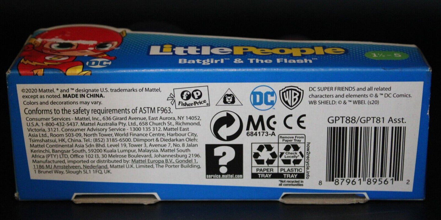 Fisher-Price Little People DC Super Friends Batgirl & The Flash