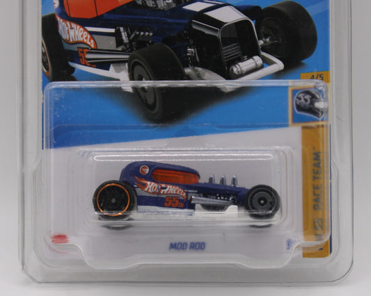 2023 Hot Wheels Treasure Hunt 111/250 HW 55 Race Team 4/5 Mod Rod Blue