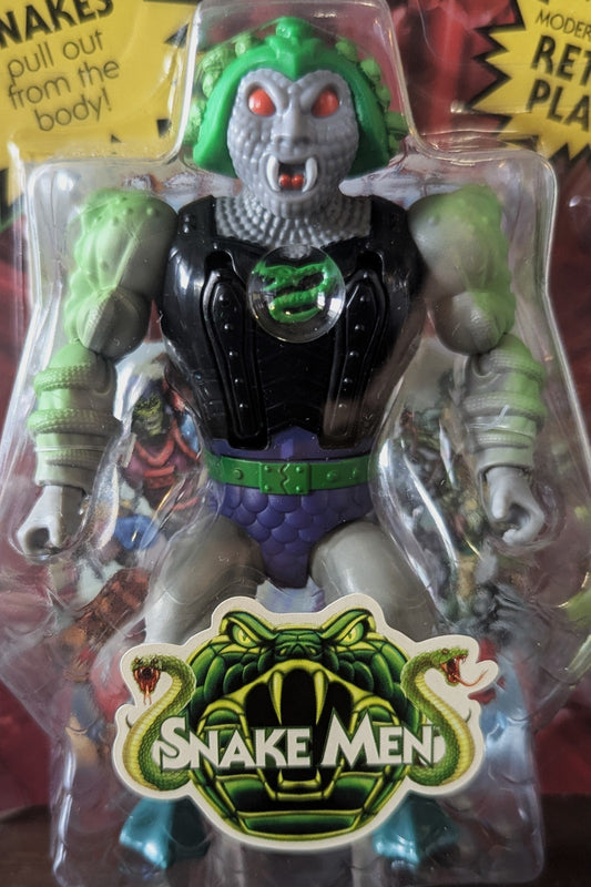 Mattel MOTU Masters of the Universe Origins Deluxe Snake Face 2022 New MOSC