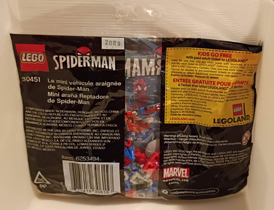 LEGO Marvel Super Heroes Spider-Man's Mini Spider Crawler 30451 New Polybag