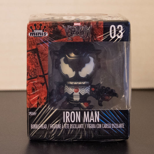 Funko Marvel Venom Minis Iron Man Black Panther Groot Vinyl Figures Set of 4