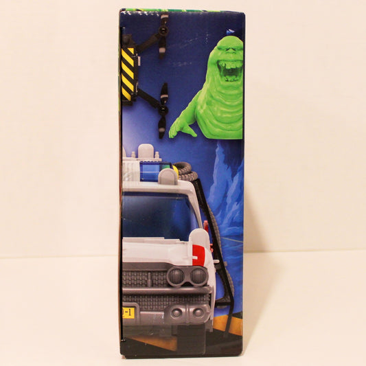 2024 Hasbro Ghostbusters Track & Trap Ecto-1 Vehicle with Stretch Tech Slimer