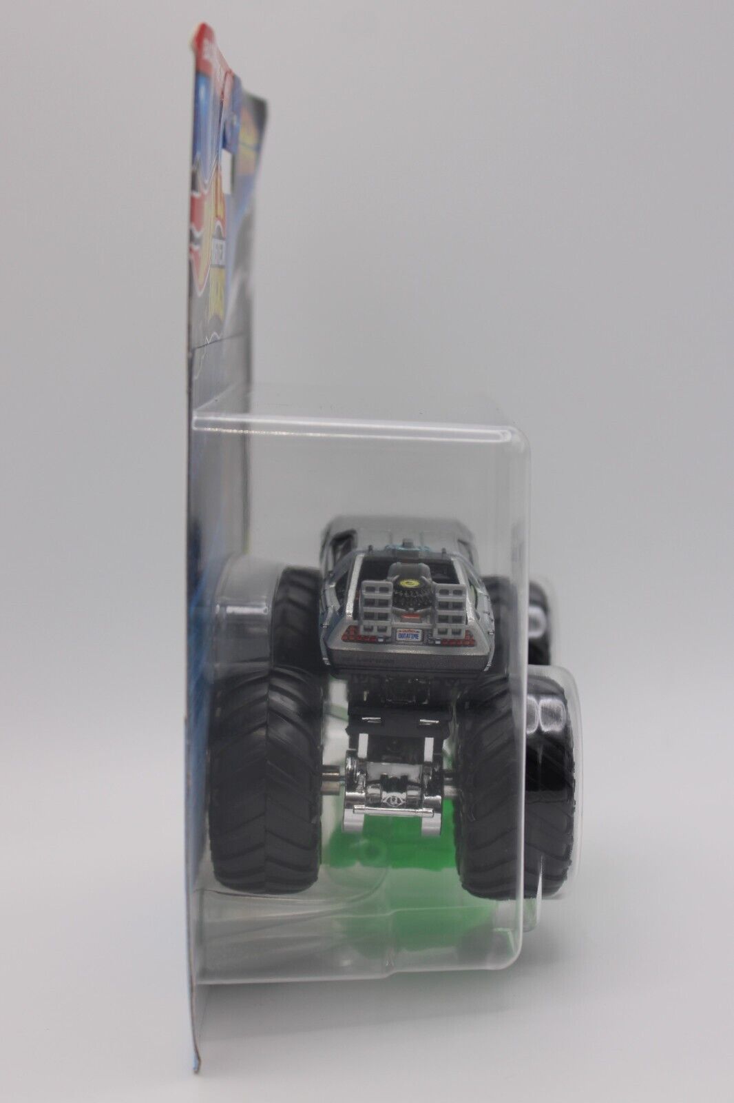 Hot Wheels Monster Trucks DeLorean Back to the Future Time Machine 2025