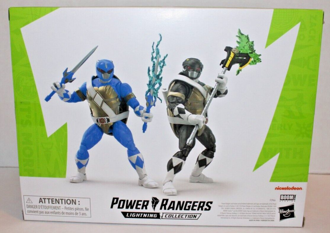 Hasbro Power Rangers TMNT Lightning Collection 6β Morphed Donatello & Leonardo