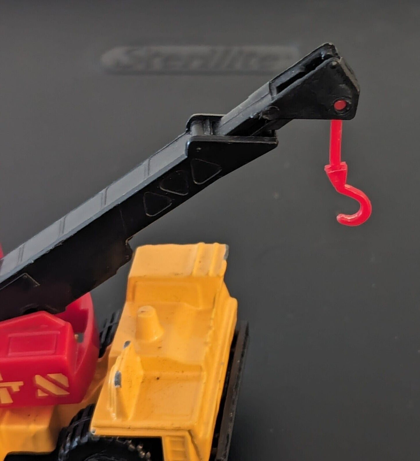 Matchbox Faun Mobile Crane Truck Yellow Red 1992 Diecast Thailand A166