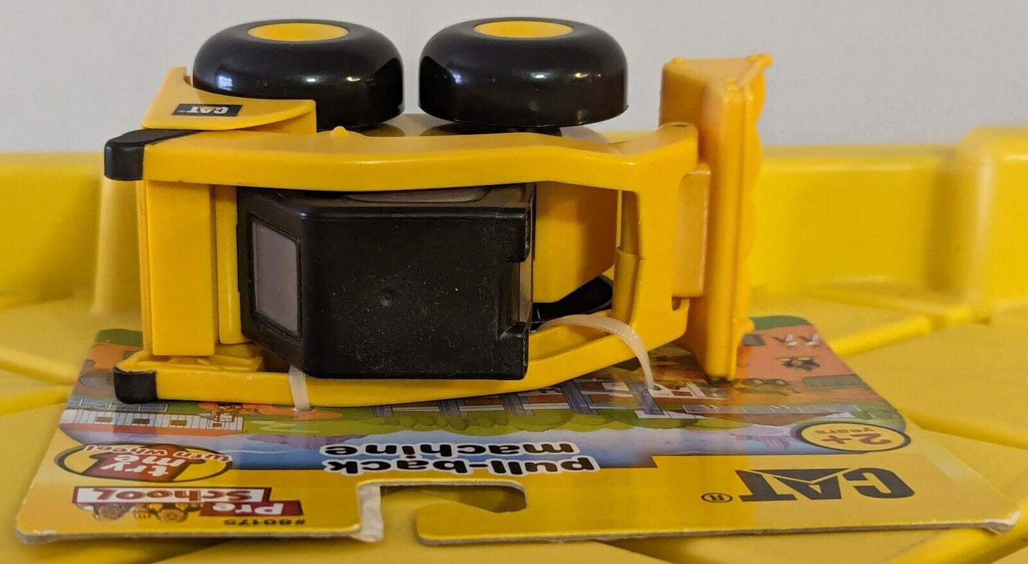 CAT Caterpillar Loader Construction Vehicle Pull Back & Go Machines