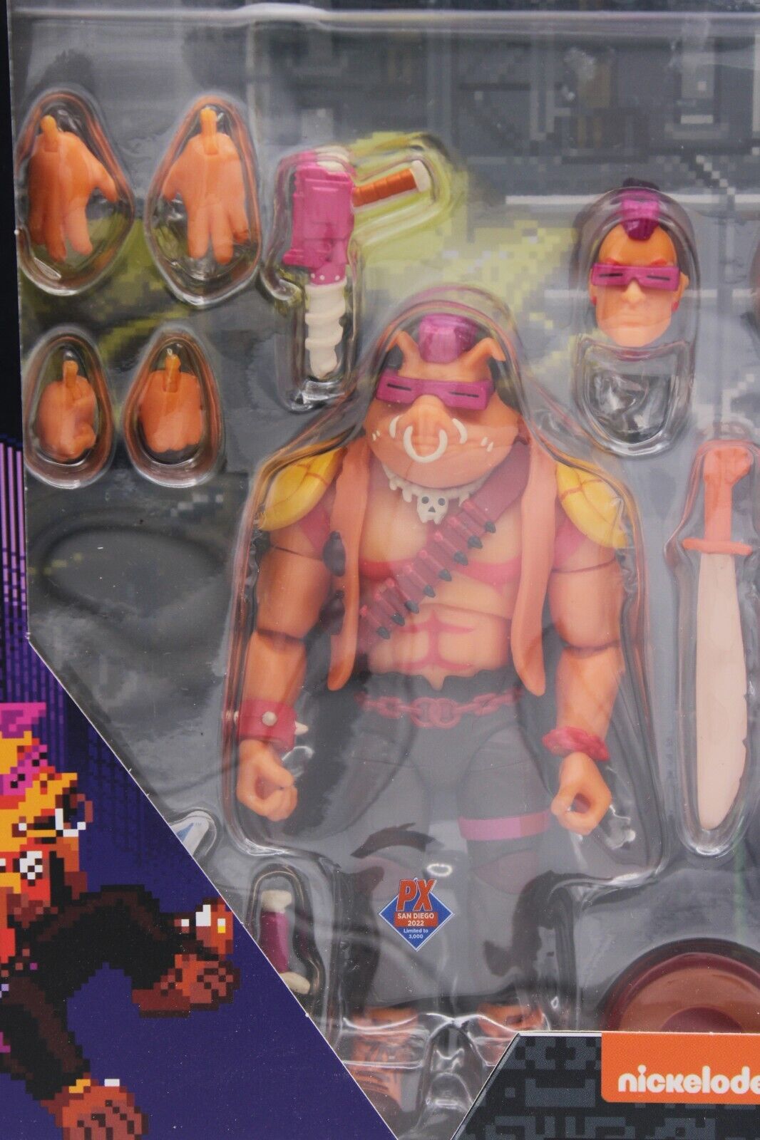 Nickelodeon Teenage Mutant Ninja Turtles Bebop & Rocksteady Arcade Flashing MIB