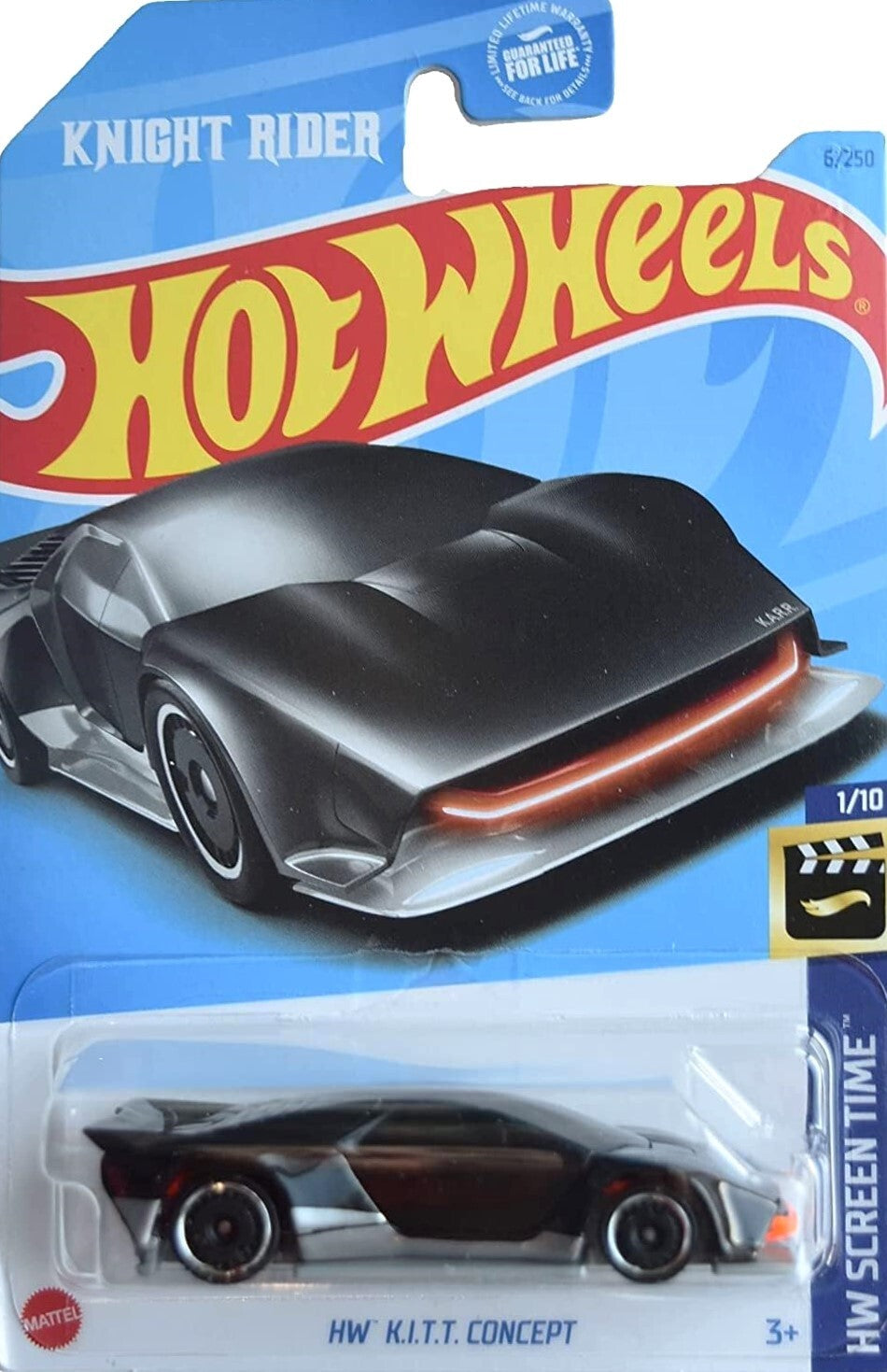 Hot Wheels Knight Rider HW K.I.T.T. Concept HW Exotics or Screen Time Version