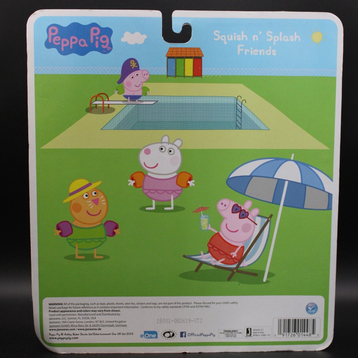 Peppa Pig Squish 'N' Splash 6-Pack Water Squirters