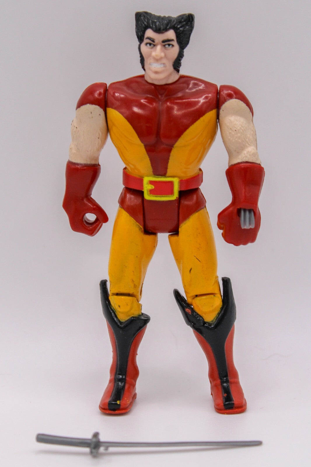 X-Men Wolverine Series 1 Loose Action Figure Toy Biz 1991 with Sword Accessory