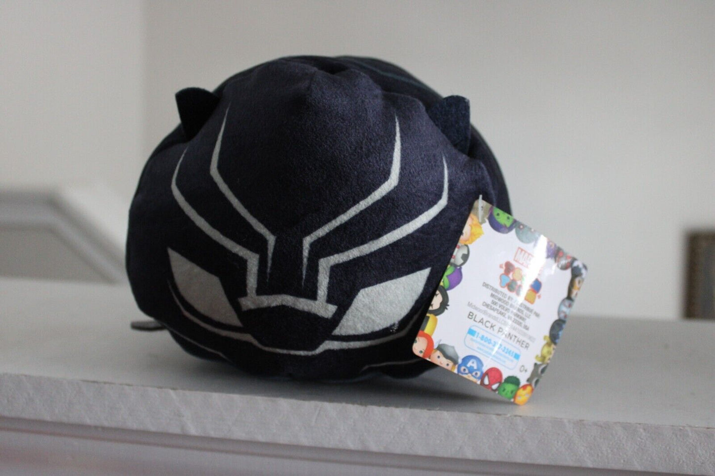 Marvel Tsum Tsum Plush Set of 4 - All 8" Iron Man Black Panther Black Widow Hulk