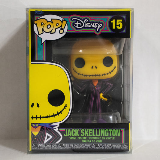 Funko Pop! Nightmare Before Christmas Blacklight Set Of 8 Tim Burton Jack Sally