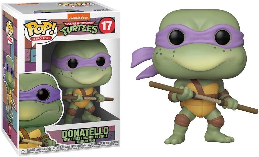 Funko POP! Teenage Mutant Ninja Turtles (TMNT) S3 Vinyl Figure - DONATELLO #17