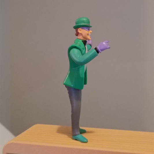 Kenner DC Comics Batman: The Animated Series Villain The Riddler Toy Figure 1992 4.5 Inch