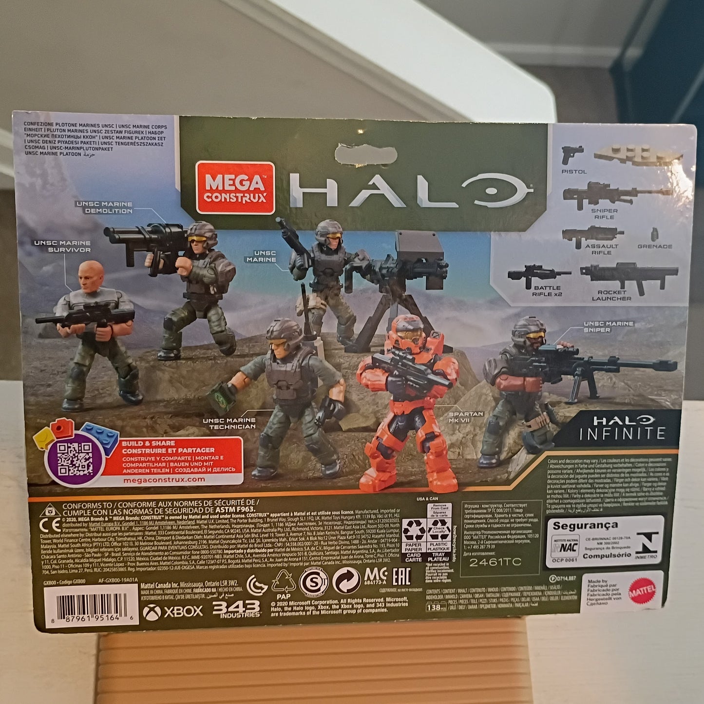 MEGA Construx Halo Infinite UNSC Marine Platoon Pack ( GXB00 )