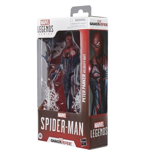Marvel Legends Series Spider-Man Gamerverse Velocity Suit Peter Parker 6 Inch Figure