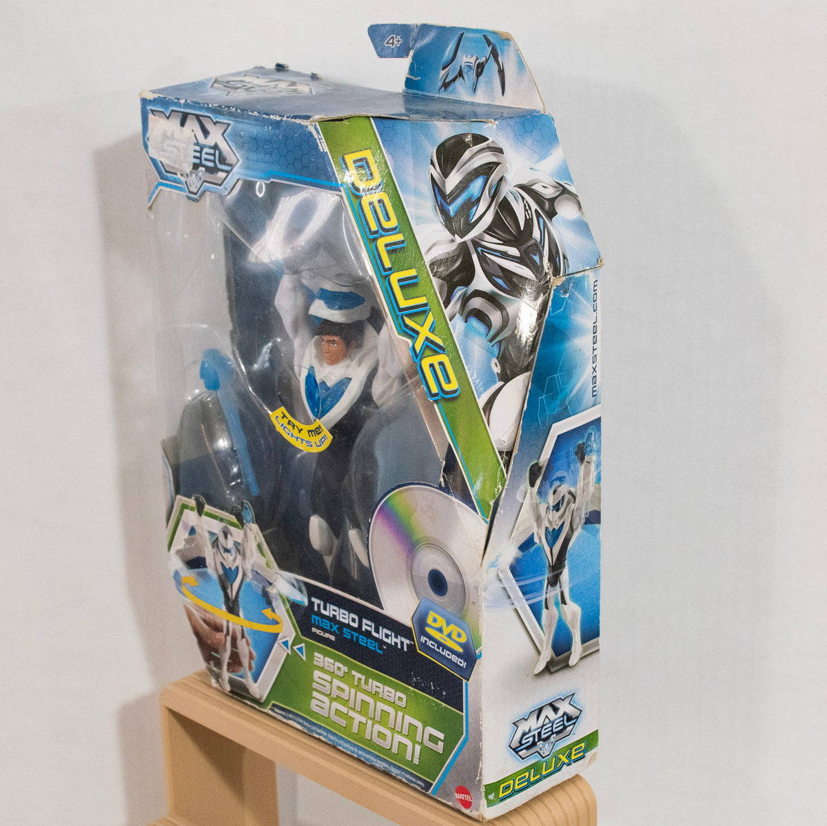 Max Steel 2013 Deluxe Turbo Flight 360° Turbo Spinning Action Figure