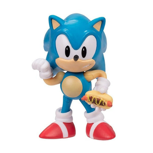 Sonic The Hedgehog 2.5 Inch Action Figure With Chili Dog Jakks Pacific