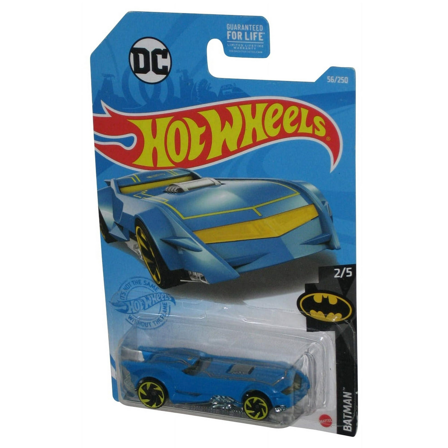 Hot Wheels DC Comics (2020) The Batman Cartoon Batmobile 2/5 Blue Version 56/250