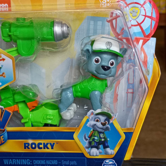 Nickelodeon Paw Patrol The Movie Hero Pups Rocky Spin Master Figure