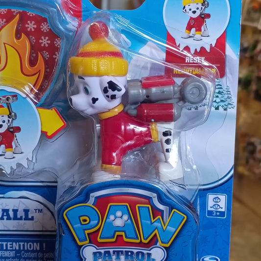 Paw Patrol Marshall The Great Snow Rescue Figure Spin Master Nickelodeon