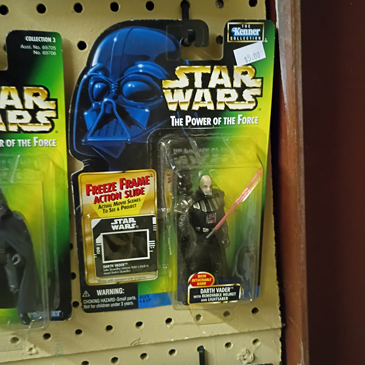 Kenner Star Wars Power of the Force Freeze Frame Darth Vader Action Figure