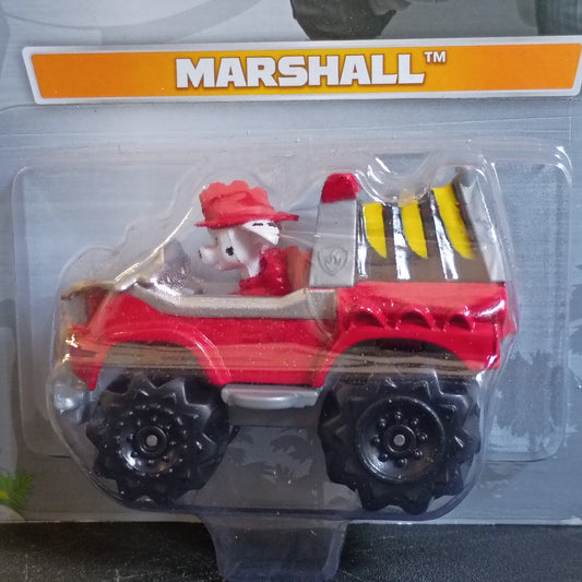 Nickelodeon Paw Patrol True Metal Marshall Dino Rescue Spin Master New Red Truck