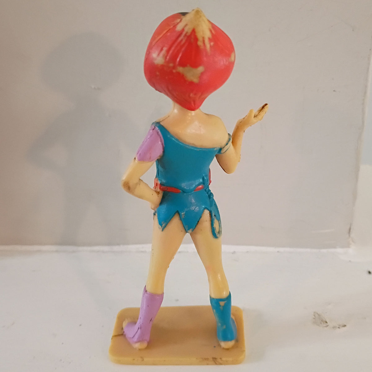 1985 Thundercats Wilykit & Wilykat 4 Inch Action Figure Pair LJN Telepix Toys (Rough Paint)
