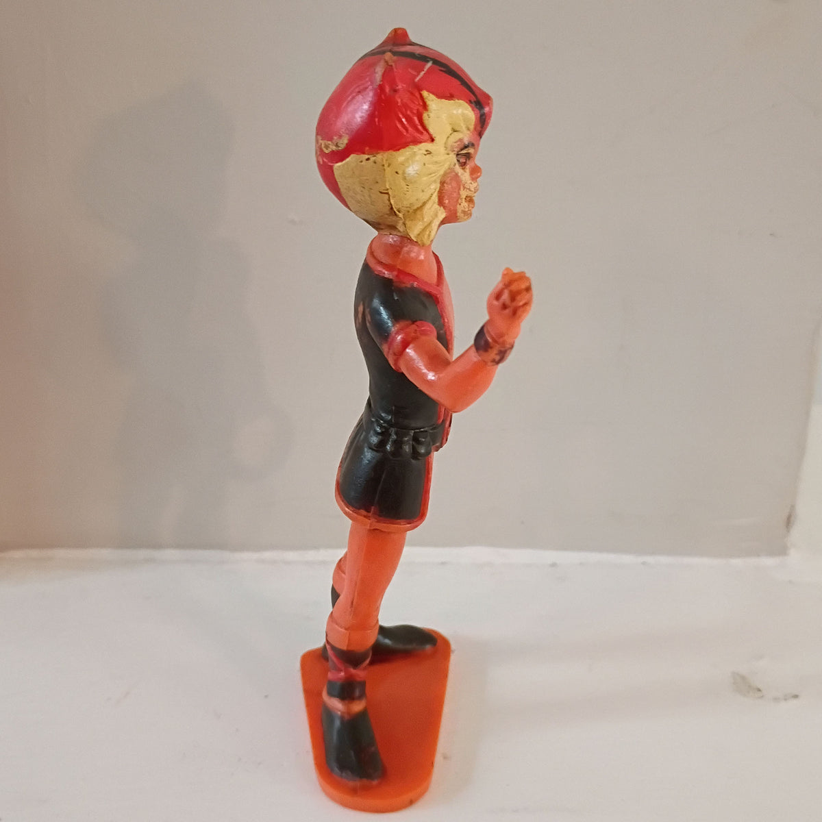 1985 Thundercats Wilykit & Wilykat 4 Inch Action Figure Pair LJN Telepix Toys (Rough Paint)
