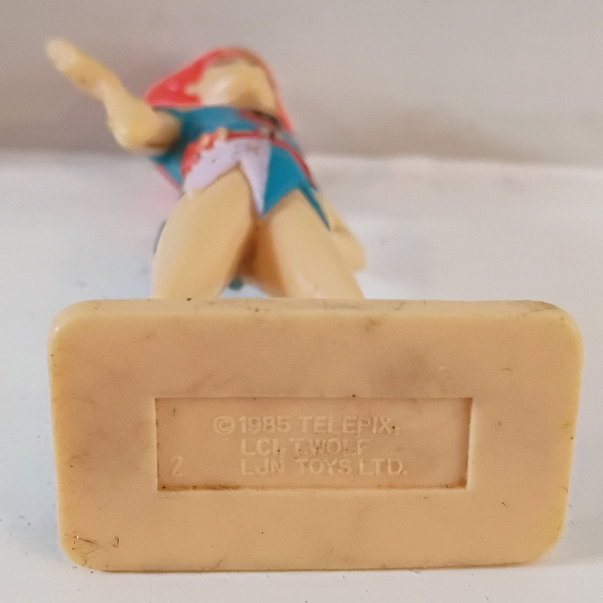 1985 Thundercats Wilykit & Wilykat 4 Inch Action Figure Pair LJN Telepix Toys (Rough Paint)