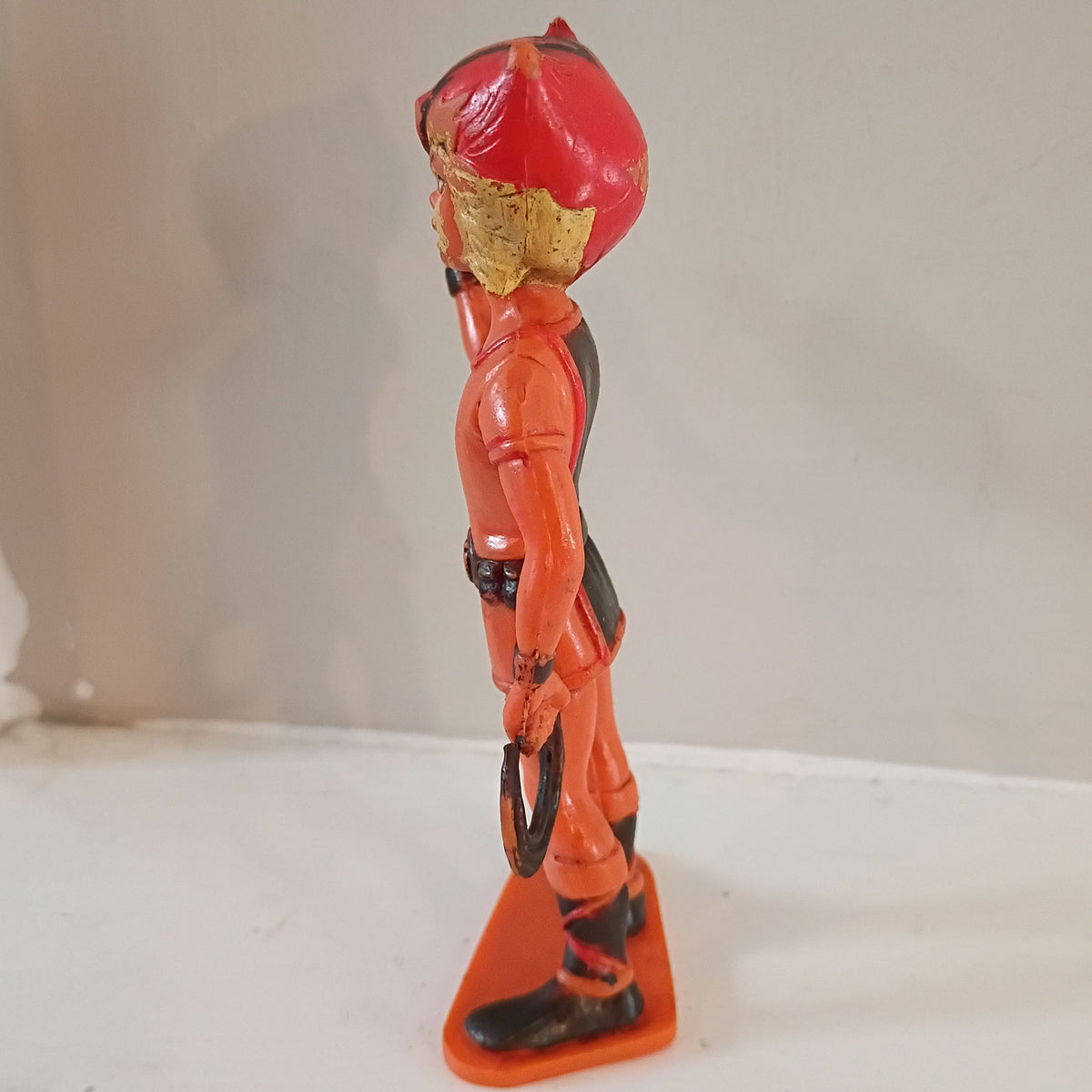1985 Thundercats Wilykit & Wilykat 4 Inch Action Figure Pair LJN Telepix Toys (Rough Paint)