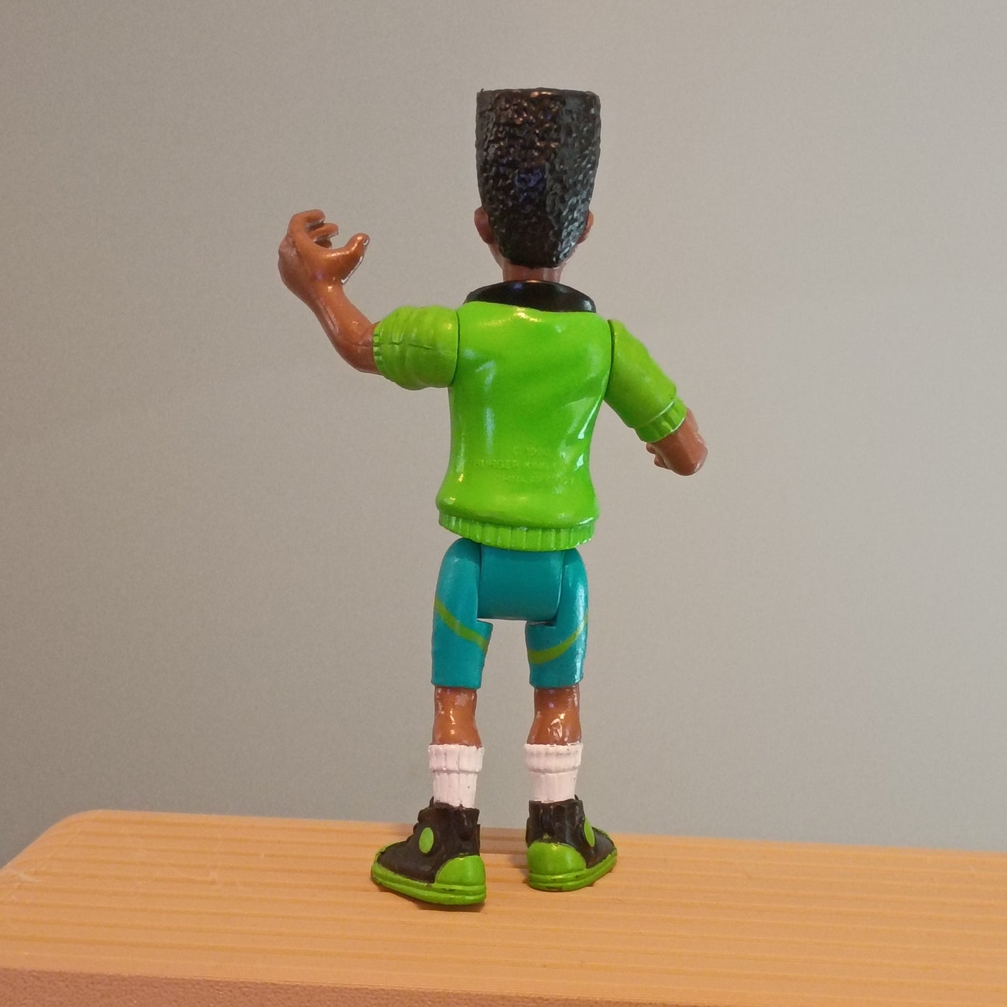 1990 Burger King BK Kids Club Jaws Posable 4 Inch Action Figure Happy Meal Toy