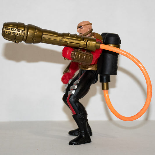 1995 GI Joe Extreme Inferno Action Figure With Firebolt Flamethrower