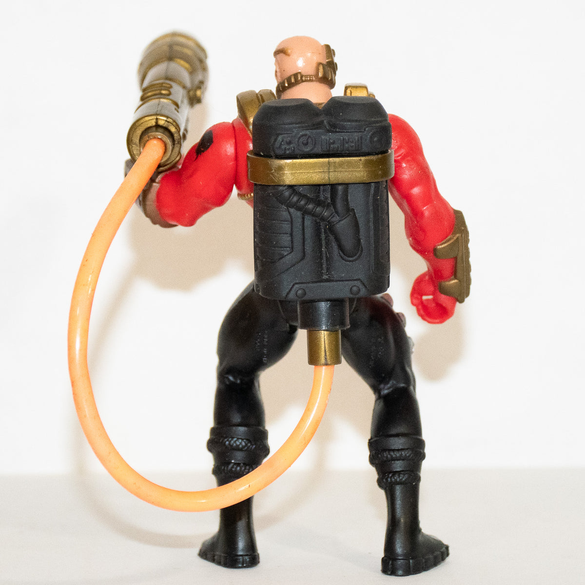 1995 GI Joe Extreme Inferno Action Figure With Firebolt Flamethrower