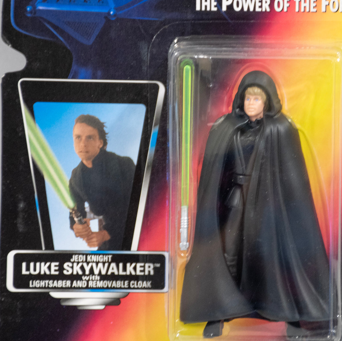 1996 Star Wars Power of the Force Luke Skywalker Jedi Knight Action Figure (Red Card)