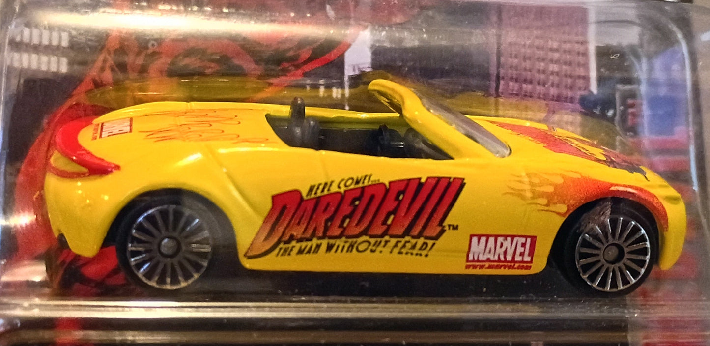 Set of 4 Maisto Ultimate Marvel Diecast Vehicles (2002) - Thor, Storm, Daredevil, Elektra