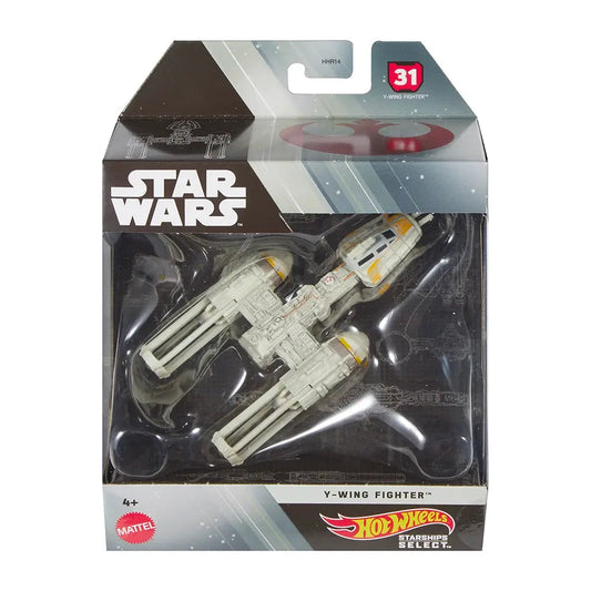 2024 Star Wars Hot Wheels Starships Select Y-Wing Fighter