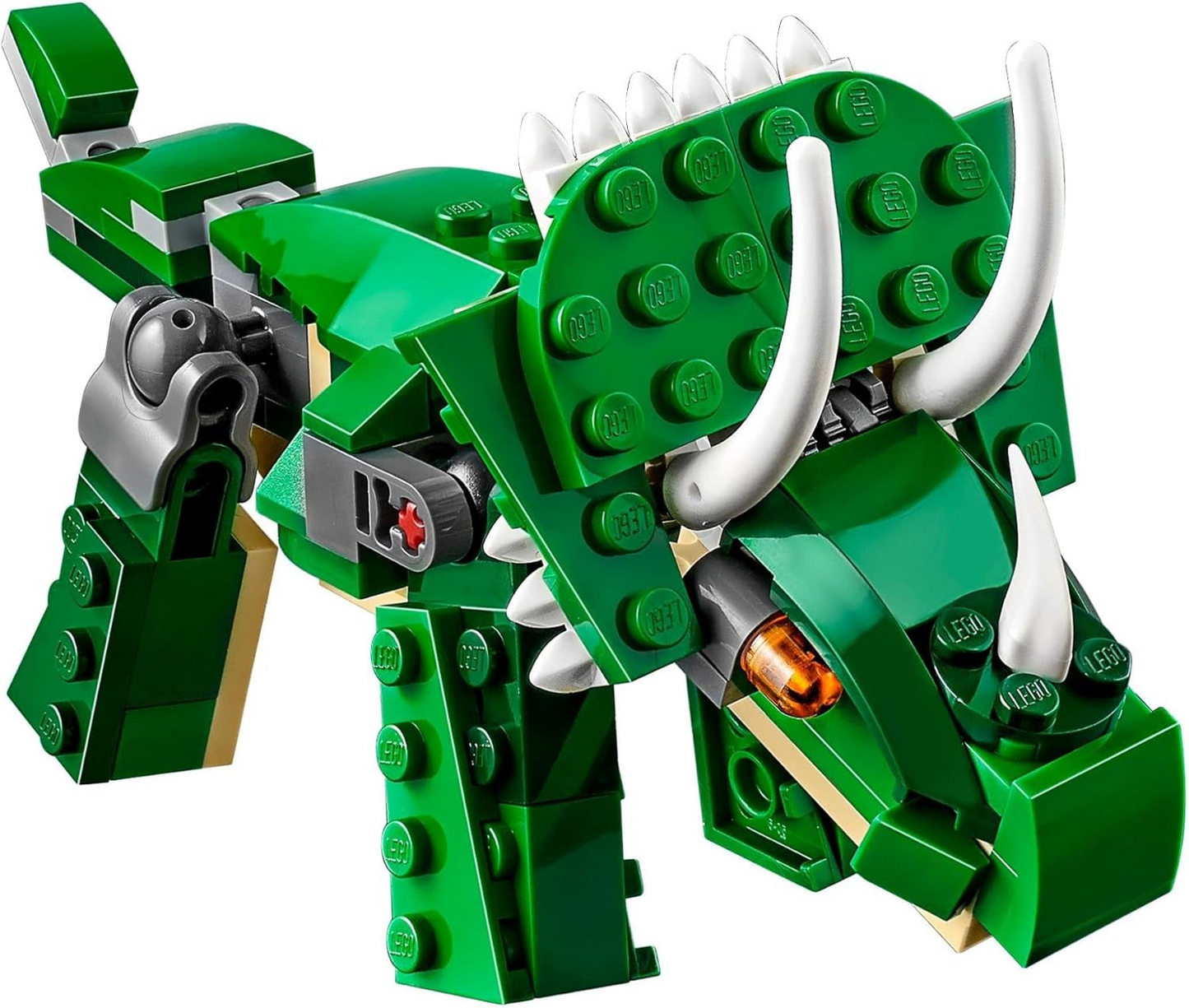 LEGO Creator 31058 - 3 in 1 Mighty Dinosaur Toy, Transforms from T-Rex to Triceratops to Pterodactyl Dinosaur Figures
