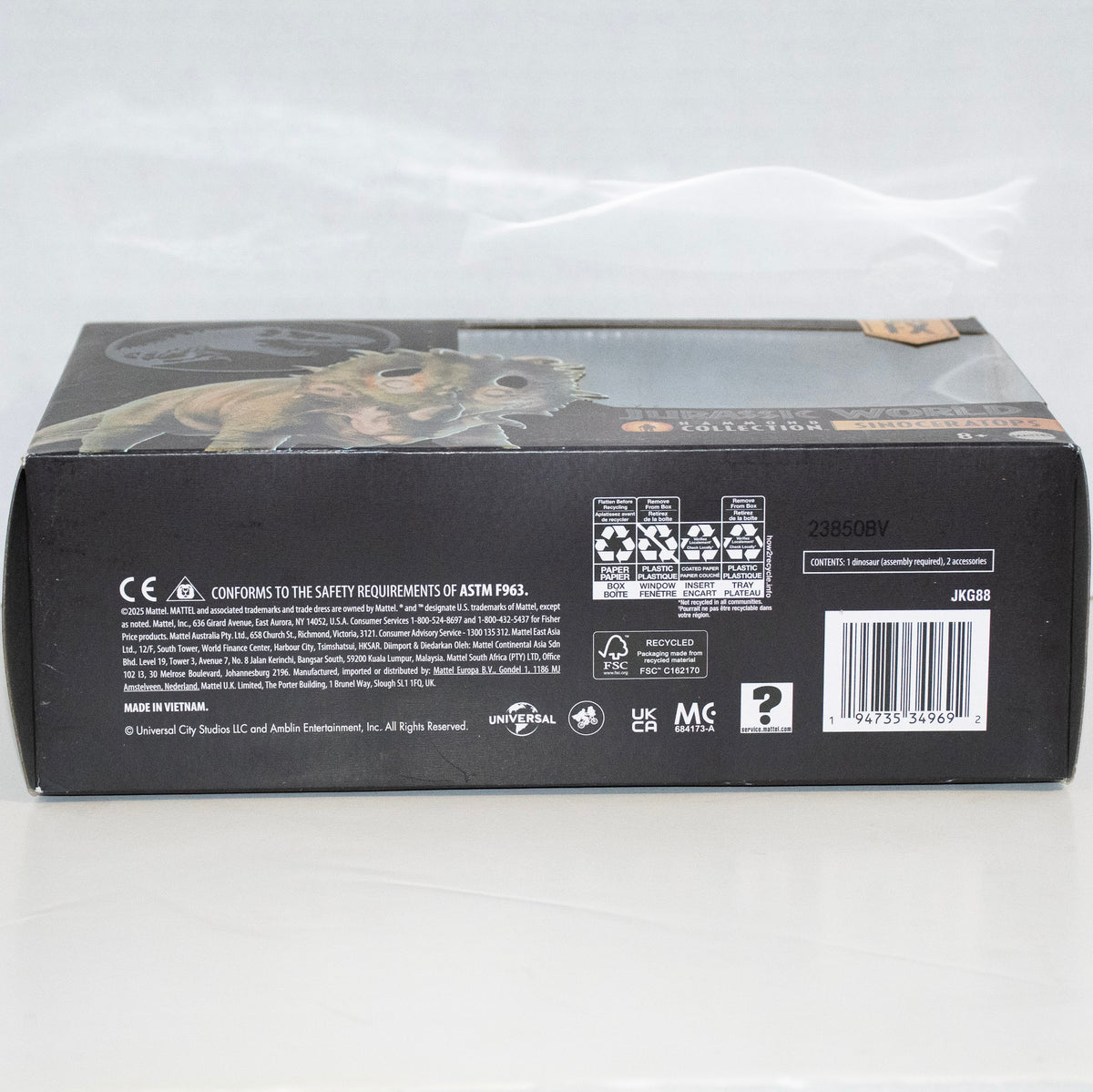 Jurassic World Hammond Collection Sinoceratops Mattel Action Figure