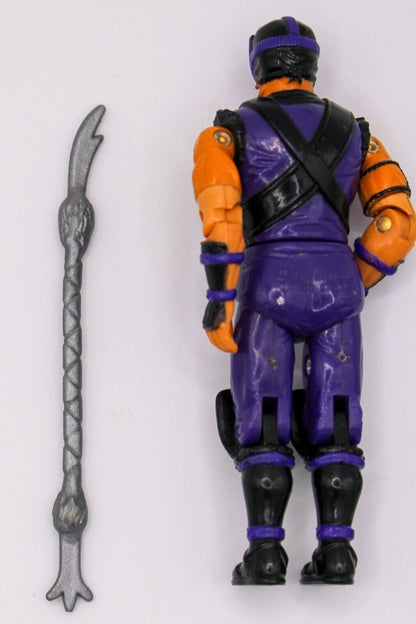 G.I. Joe Vintage 1992 Ninja Force Dice Action Figure ARAH 3.75 Inch Complete