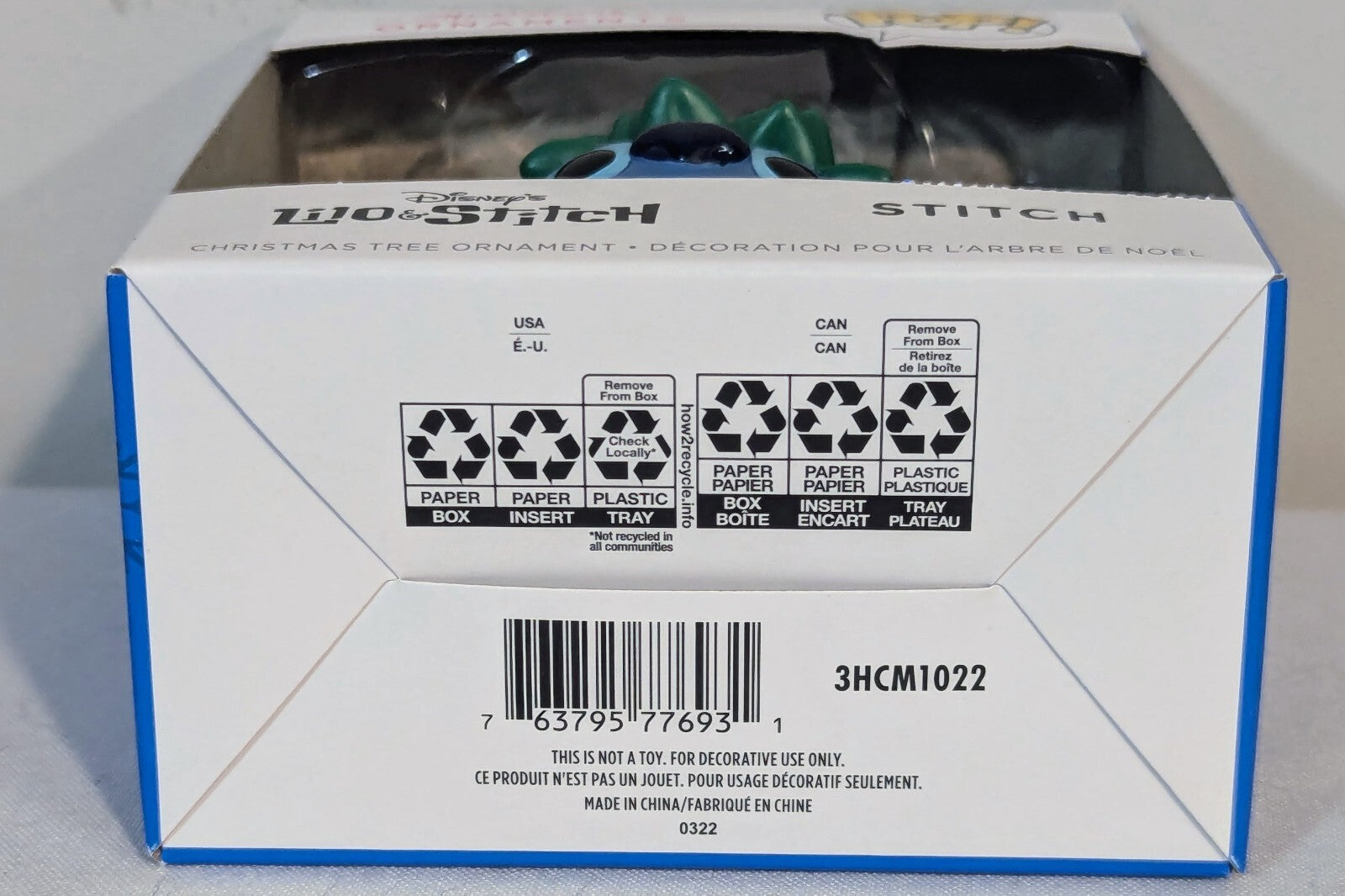 Hallmark Funko POP! Disney Lilo & Stitch Hula Stitch Christmas Ornament 2022